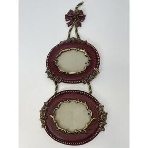 Vintage Victorian Style Double Hanging Photo Frame